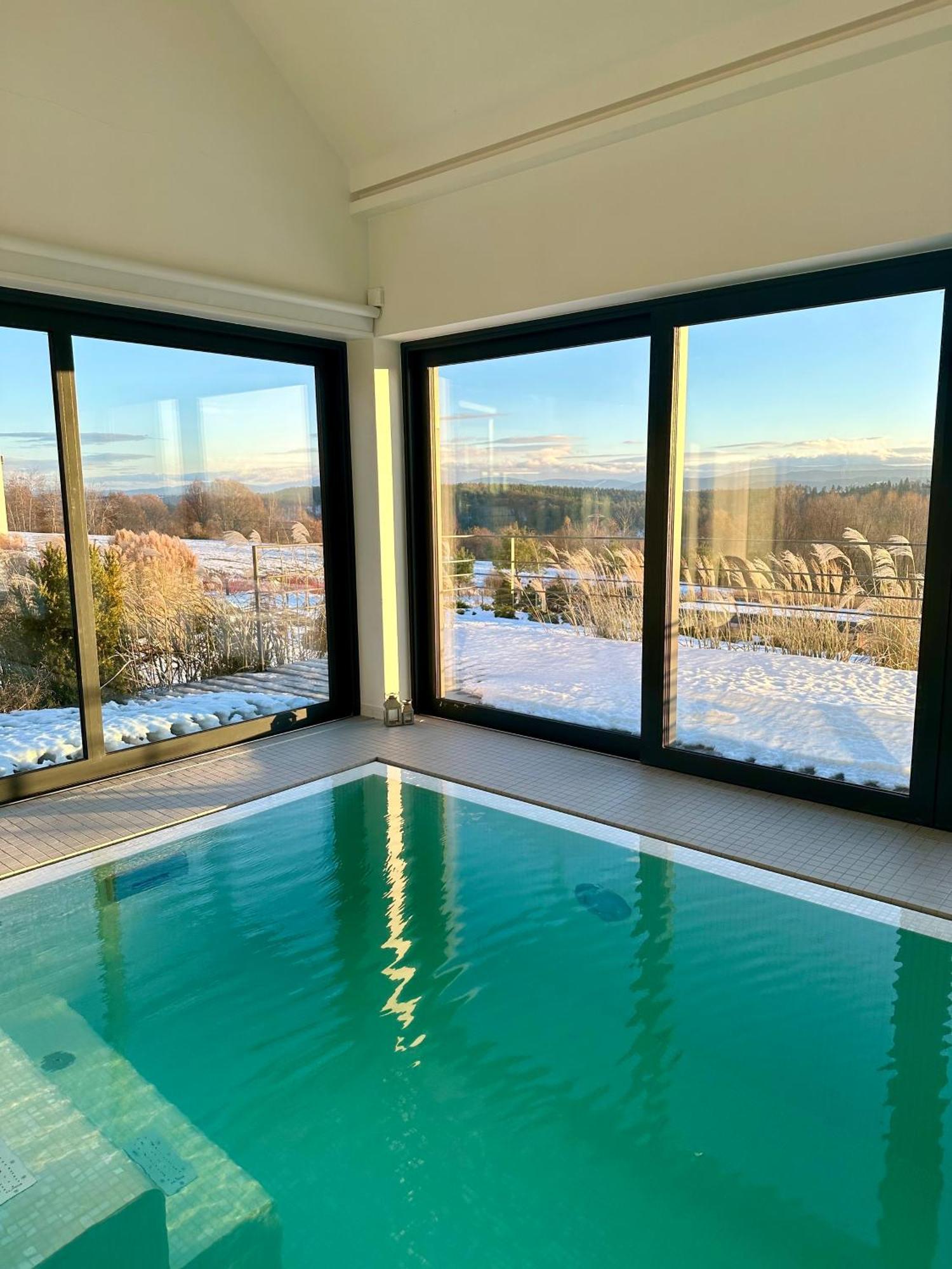 Villa Relax With Swimming Pool And Mountain View Bukow Bagian luar foto